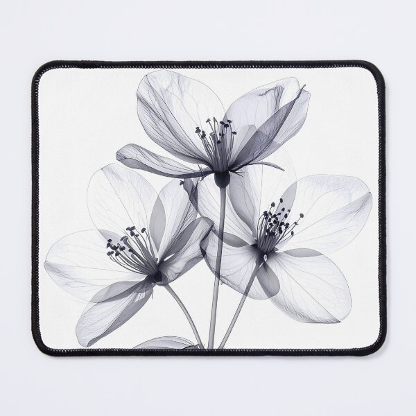 Item preview, Jasmine Flowers X-ray Style Contrast designed and sold by LiskoDesign.