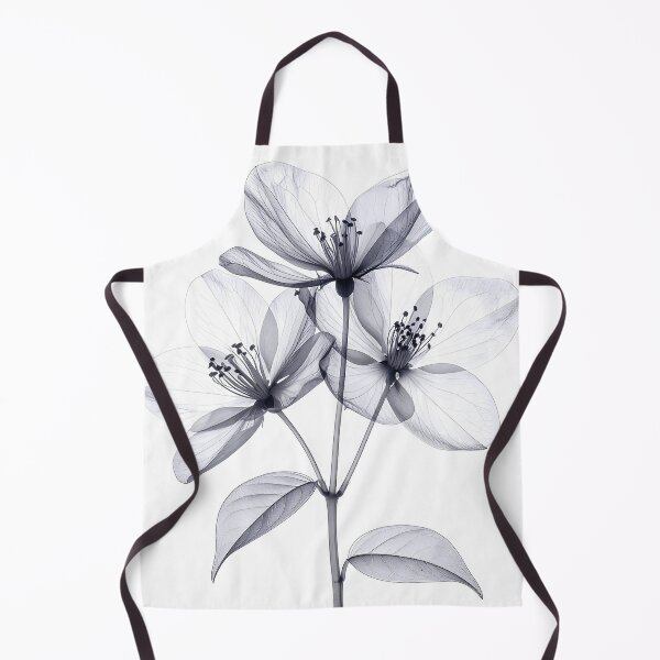 Item preview, Jasmine Flowers X-ray Style Contrast designed and sold by LiskoDesign.