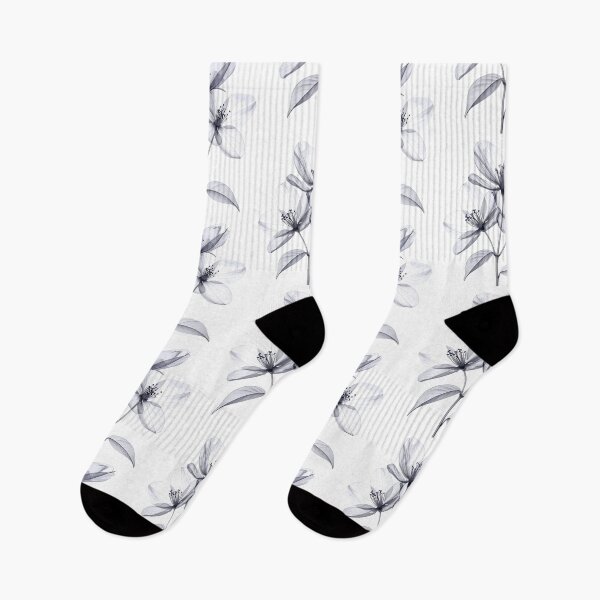 Item preview, Jasmine Flowers X-ray Style Contrast designed and sold by LiskoDesign.
