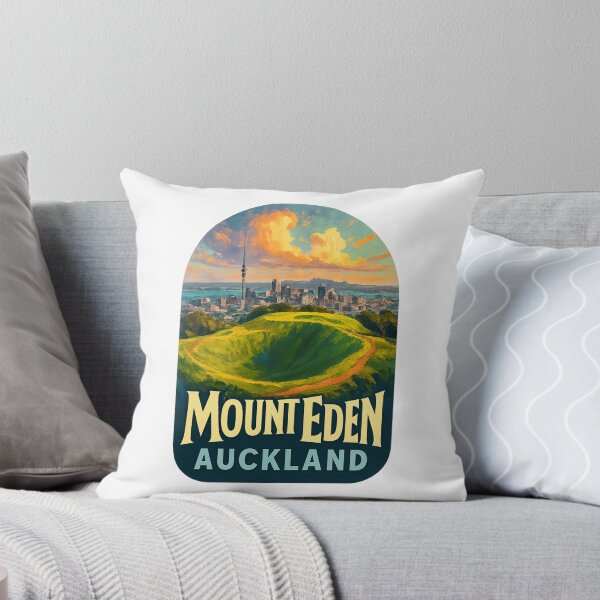 Item preview, Mount Eden Auckland – Crater Path and Harbour View designed and sold by Aryabek.