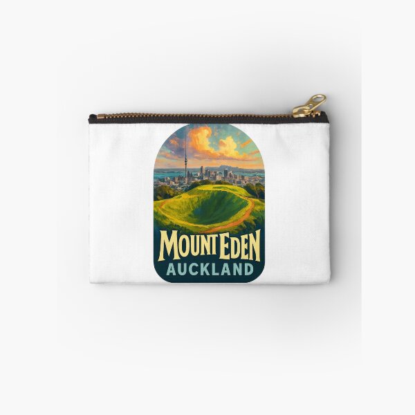 Item preview, Mount Eden Auckland – Crater Path and Harbour View designed and sold by Aryabek.