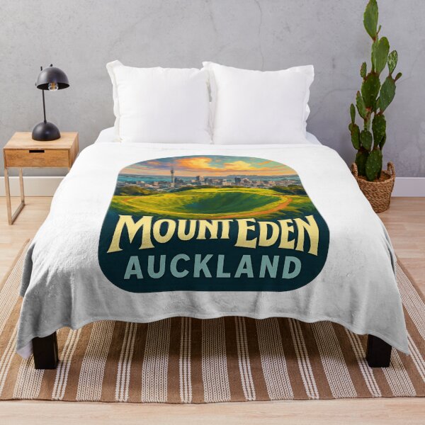 Item preview, Mount Eden Auckland – Crater Path and Harbour View designed and sold by Aryabek.