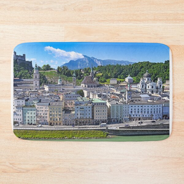 Artikelvorschau, Salzburger Skyline mit Festung Hohensalzburg und Altstadt, Salzburg, Österreich entworfen und verkauft von goceris.