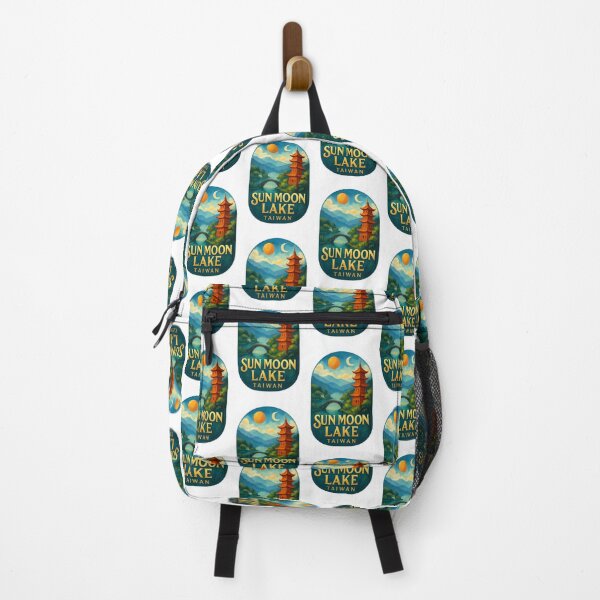 Item preview, Sun Moon Lake Taiwan – Pagoda and Lalu Island View designed and sold by Aryabek.