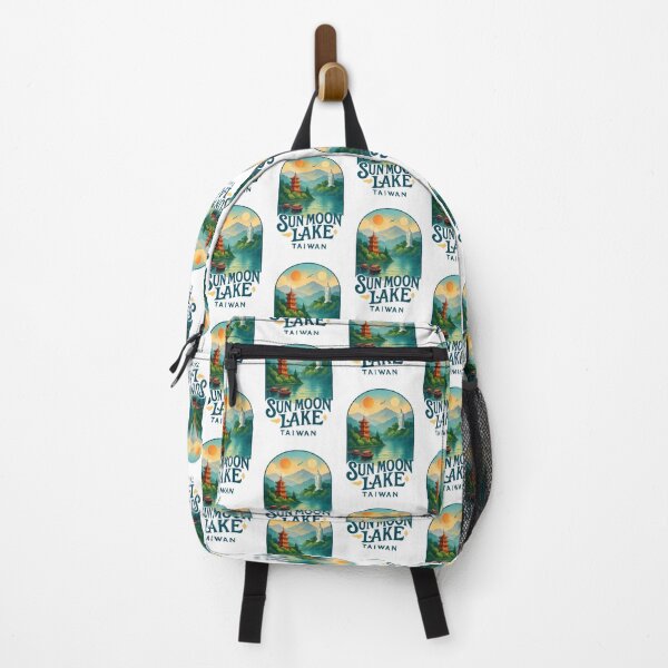 Item preview, Sun Moon Lake Taiwan – Pagoda and Lakeside View designed and sold by Aryabek.