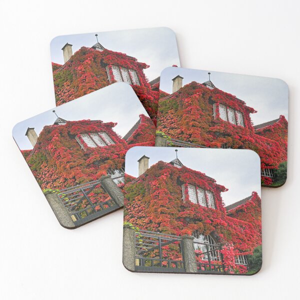 Item preview, House overgrown with red ivy,autumn season,Vienna,Austria designed and sold by goceris.