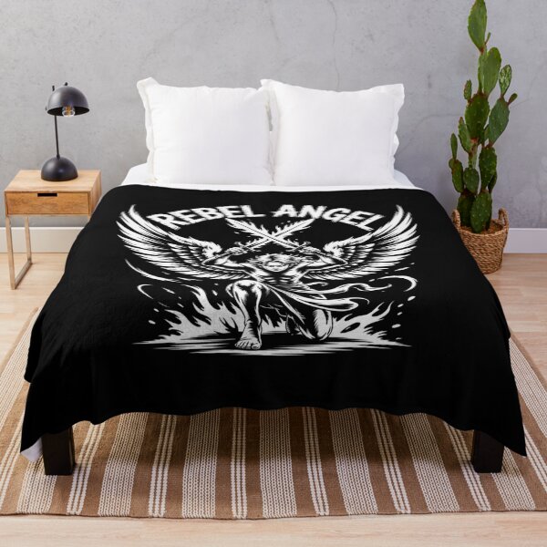 Item preview, Rebel Angel – Divine Power Meets Rebellion"   designed and sold by teevoxx.