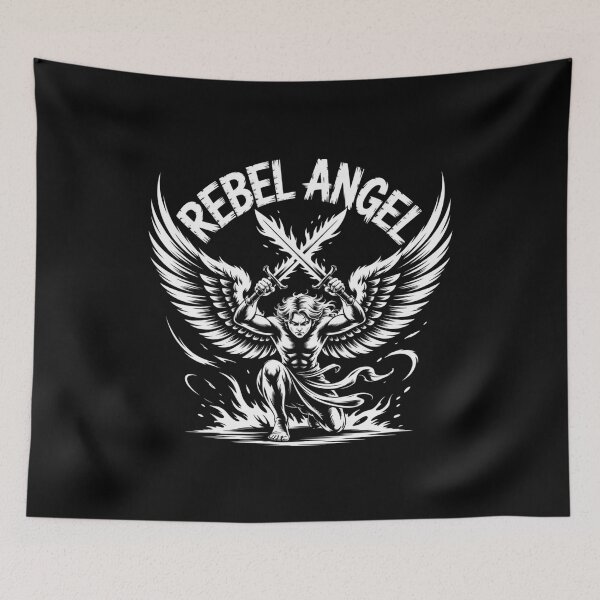 Item preview, Rebel Angel – Divine Power Meets Rebellion"   designed and sold by teevoxx.