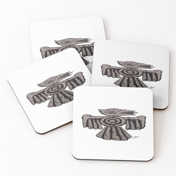Item preview, Aztec bird drawing  designed and sold by pksart1.