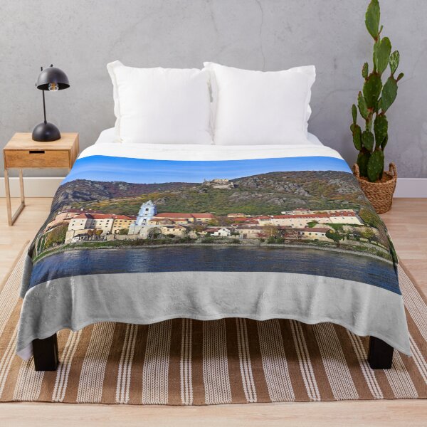 Item preview, Durnstein along the Danube River in Wachau Valley landscape,Austria,autumn season designed and sold by goceris.