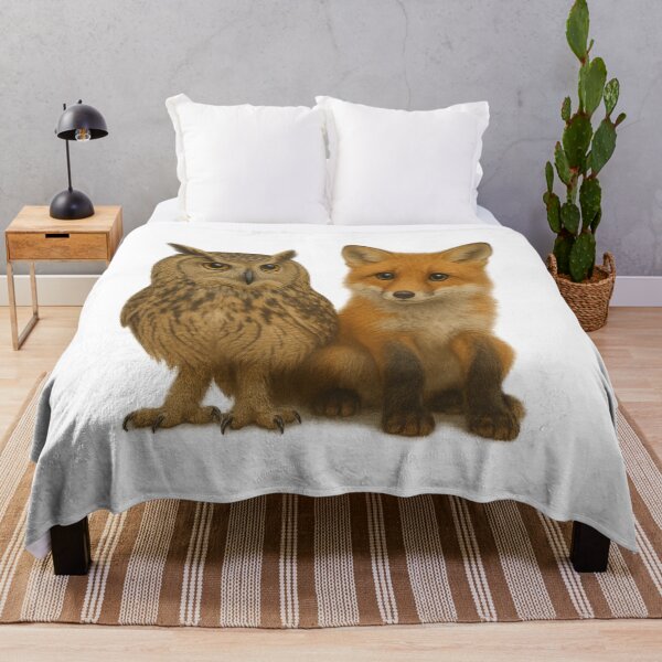 Item preview, Owl and Fox – Ultra Realistic Animal Friends designed and sold by BloomOfDesign.