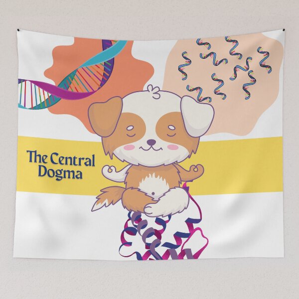 Item preview, The central dogma (of molecular biology) designed and sold by microwave-jenny.