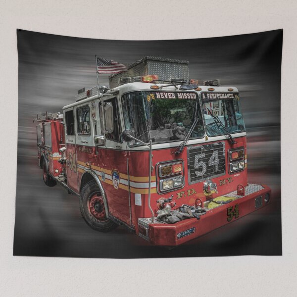 Item preview, Fire Department New York Truck, Motion Blur designed and sold by Paul Thompson Photography.