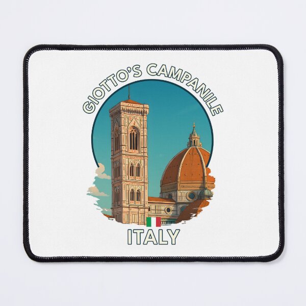 Item preview, Giotto’s Campanile – Florence Italy Bell Tower Illustration designed and sold by inkNext.