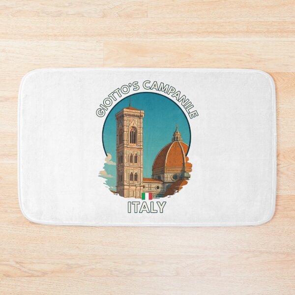 Item preview, Giotto’s Campanile – Florence Italy Bell Tower Illustration designed and sold by inkNext.