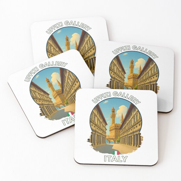 Item preview, Uffizi Gallery Florence – Renaissance Museum & Italian Landmark designed and sold by inkNext.