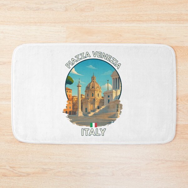 Item preview, Piazza Venezia Rome – Vittoriano Monument & Historic Square Illustration designed and sold by inkNext.