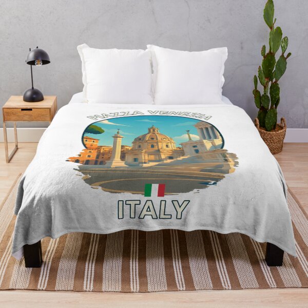 Item preview, Piazza Venezia Rome – Vittoriano Monument & Historic Square Illustration designed and sold by inkNext.