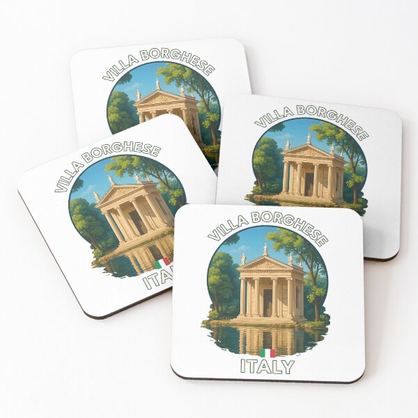 Item preview, Villa Borghese Rome – Classical Architecture & Scenic Summer Park designed and sold by inkNext.