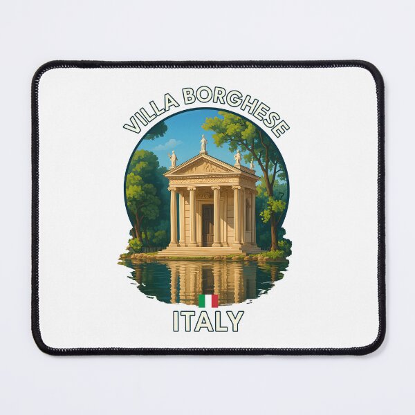 Item preview, Villa Borghese Rome – Classical Architecture & Scenic Summer Park designed and sold by inkNext.