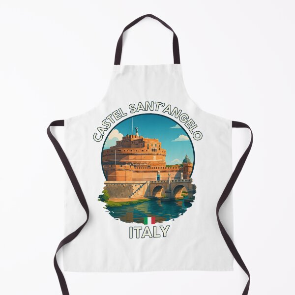 Item preview, Castel Sant’Angelo Rome – Historic Fortress & Tiber River Cityscape designed and sold by inkNext.