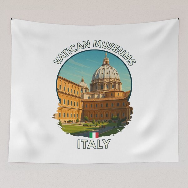 Item preview, Vatican Museums – Rome Travel Art & Historic Architecture designed and sold by inkNext.