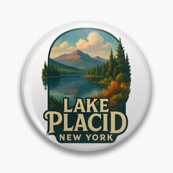 Item preview, Lake Placid New York – Autumn Mountains and Lakeshore designed and sold by Places On Earth.