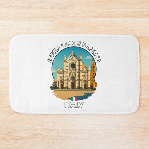 Item preview, Santa Croce Basilica Florence – Renaissance Italian Landmark Artwork designed and sold by inkNext.