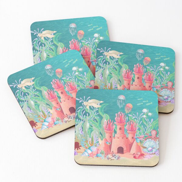 Item preview, Ocean Theme Underwater Scene designed and sold by The Courtesan Boutique.