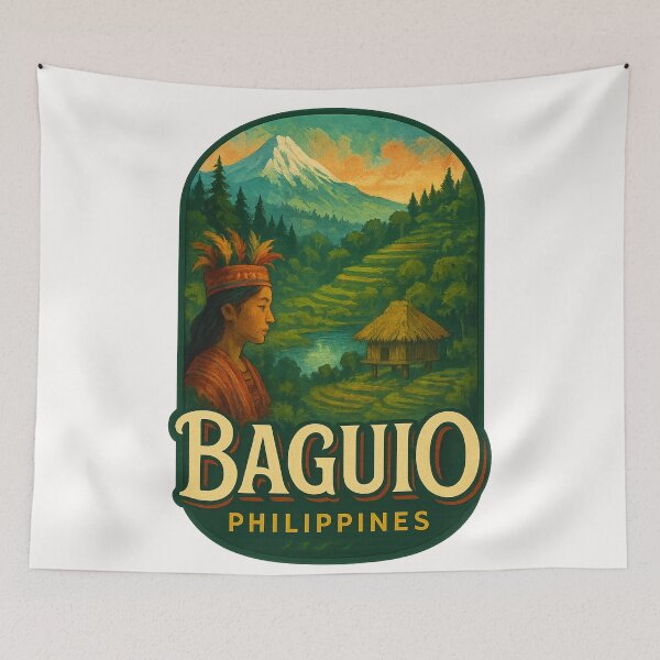 Item preview, Baguio Philippines – Cordillera Highlands and Native Village designed and sold by Places On Earth.