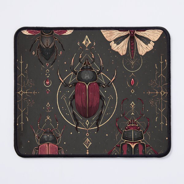 Item preview, Dark Academia Insects Diagram designed and sold by bapupa.