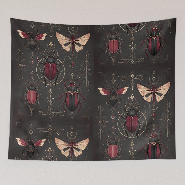 Item preview, Dark Academia Insects Diagram designed and sold by bapupa.