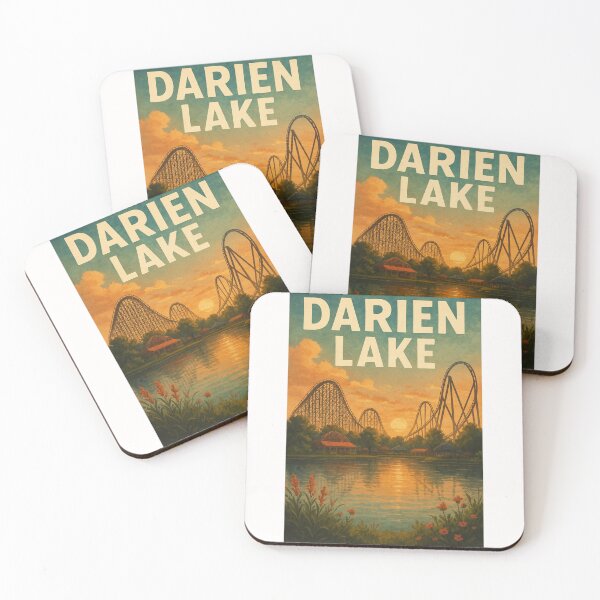 Item preview, Darien Lake New York – Roller Coasters and Sunset Lake View designed and sold by Places On Earth.