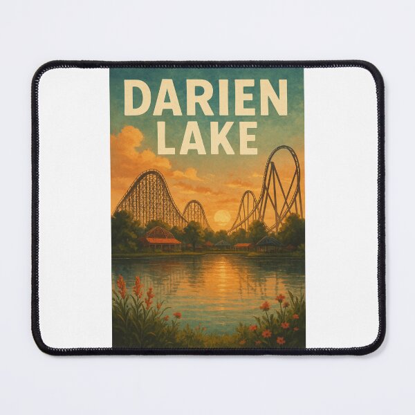 Item preview, Darien Lake New York – Roller Coasters and Sunset Lake View designed and sold by Places On Earth.