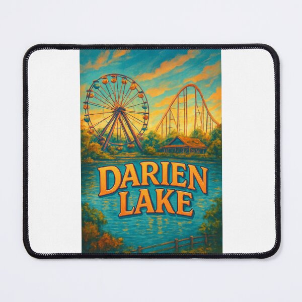 Item preview, Darien Lake New York – Ferris Wheel and Coaster by the Water designed and sold by Places On Earth.