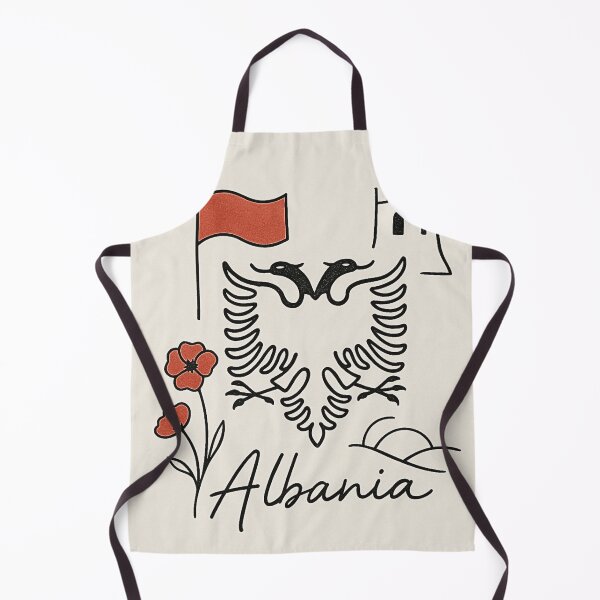 Item preview, Minimalist Albania – The Elegant Double-Headed Eagle designed and sold by Hanalili.