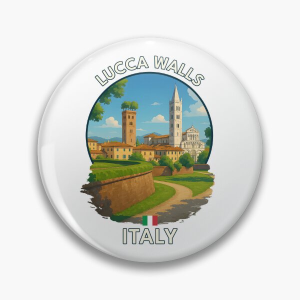 Item preview, Lucca City Walls – Historic Tuscany Summer Scene designed and sold by inkNext.
