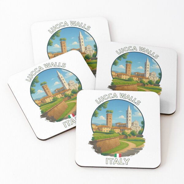 Item preview, Lucca City Walls – Historic Tuscany Summer Scene designed and sold by inkNext.