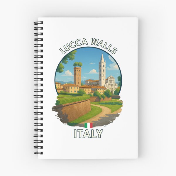 Item preview, Lucca City Walls – Historic Tuscany Summer Scene designed and sold by inkNext.