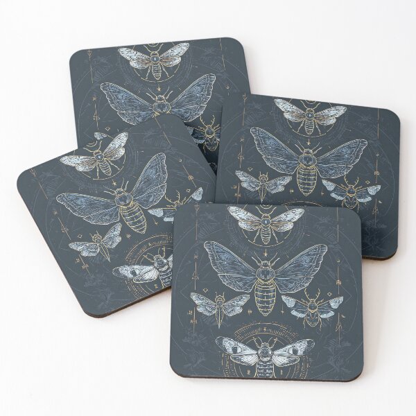 Item preview, Vintage Insects Diagram designed and sold by bapupa.