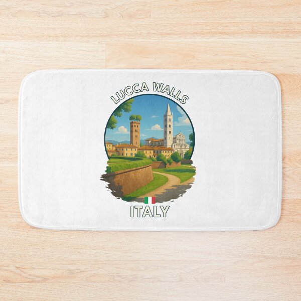 Item preview, Lucca City Walls – Historic Tuscany Summer Scene designed and sold by inkNext.