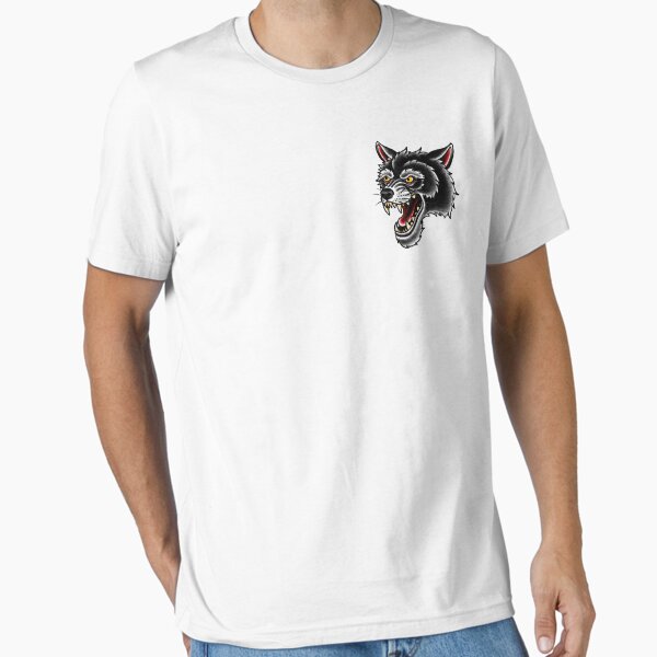 Item preview, Wolf Tattoo designed and sold by Dean Maddern Tattooist.