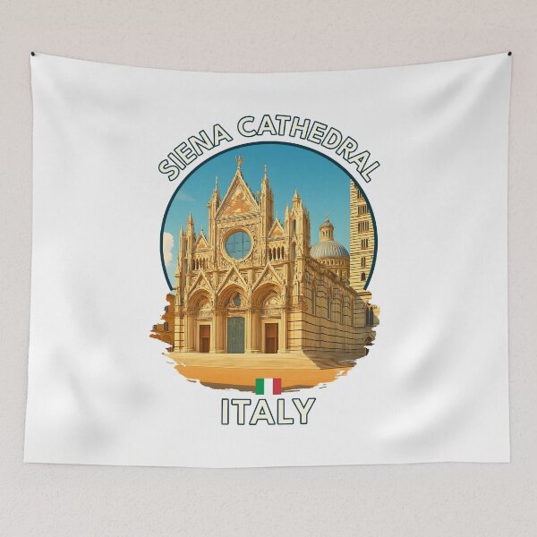 Item preview, Siena Cathedral Italy – Duomo di Siena Gothic Architecture Summer Art designed and sold by inkNext.