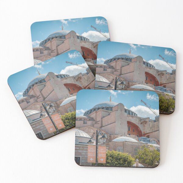 Item preview, Hagia Sophia Exterior – Istanbul’s Timeless Dome under Blue Skies designed and sold by Shafiq Khan.
