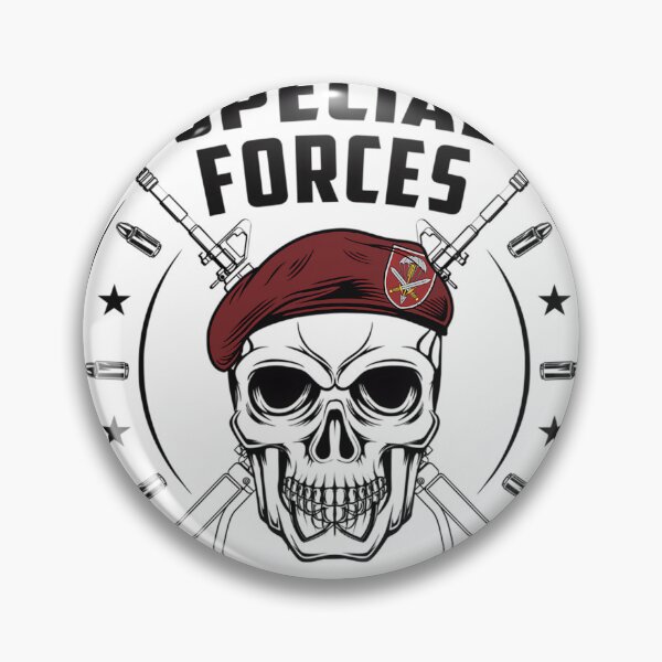 Item preview, Special Forces 601 SKSS Skull Beret Military Emblem designed and sold by PredovicAshlynn.