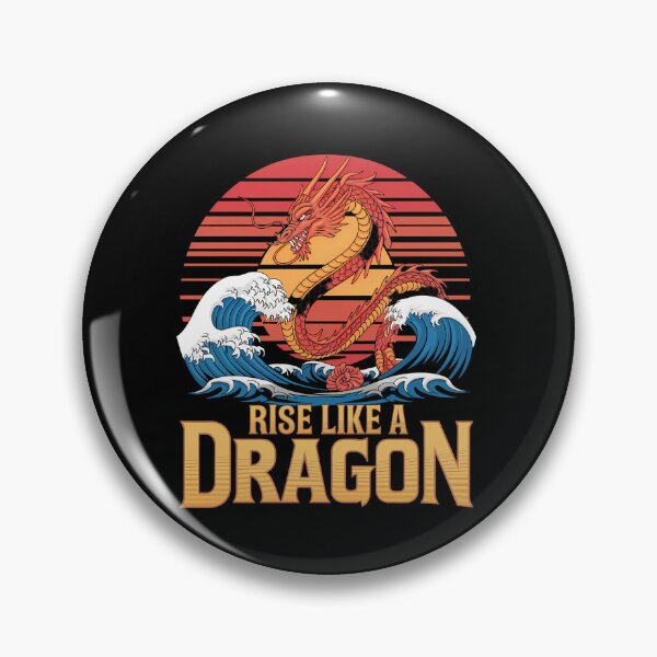 Item preview, Rise Like a Dragon over Ocean Waves designed and sold by Taans-Creation.