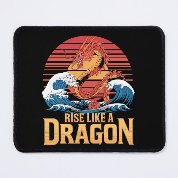 Item preview, Rise Like a Dragon over Ocean Waves designed and sold by Taans-Creation.