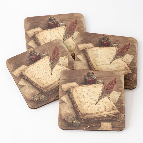Item preview, Gothic Old Manuscript designed and sold by bapupa.