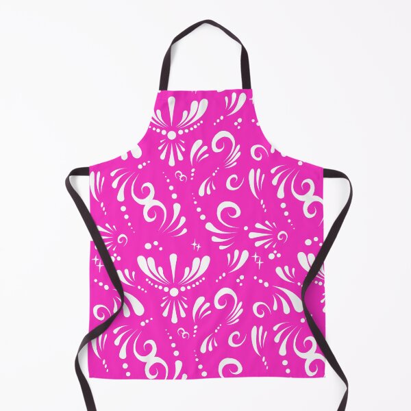 Item preview, Face Painter Teardrops & Swirls Practice (white on pink) designed and sold by Sbomber73.