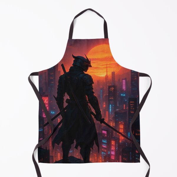 Item preview, Cyberpunk Samurai on the Roof designed and sold by Dantheman0103.